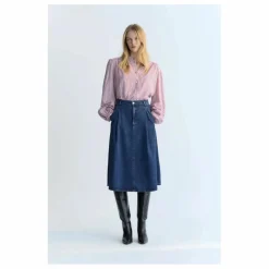 New the new society Jupe TNS Denim | Mid Blue