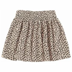 Enfant Piupiuchick Jupes, Shorts|Jupes, Shorts|Jupe Volants Léopard Eponge Coton Bio |