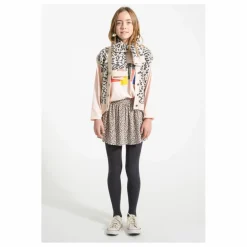 Enfant Piupiuchick Jupes, Shorts|Jupes, Shorts|Jupe Volants Léopard Eponge Coton Bio |