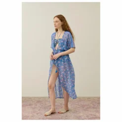 Online Louise Misha Kimono Chill Coton Bio - Collection Femme | Bleu