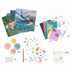 Djeco Kit créatif Poucelina Multicolore Hot