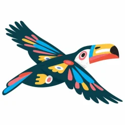 Omy x Gallimard Jeunesse Kit de 6 animaux volants à suspendre