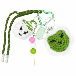 New La Petite Épicerie Kit de charms en crochet - Matcha Club Multicolore
