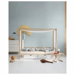 Oliver Furniture Kit de conversion pour lit à baldaquin en lit banquette Camp Chêne Hot