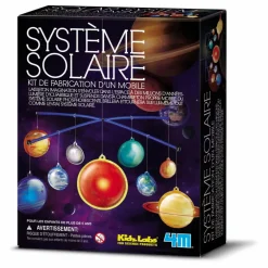 Sale 4M Kit de fabrication mobile Système solaire Multicolore