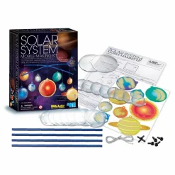 Sale 4M Kit de fabrication mobile Système solaire Multicolore