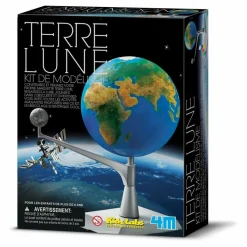 4M Jeux Éducatifs|Kit de modélisme Terre et Lune