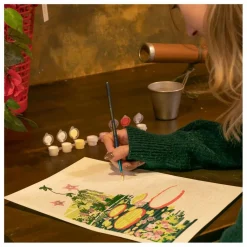 Outlet La Petite Épicerie Kit de peinture au numéro - Waterlily Glasshouse par Elaine Lee Multicolore