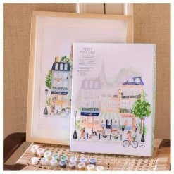 La Petite Épicerie Loisirs Créatifs|Kit de peinture au numéro - Paris