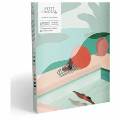 Sale La Petite Épicerie Kit de peinture au numéro - Saint Barthélémy par Léa Morichon Multicolore