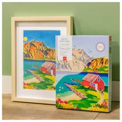 La Petite Épicerie Kit de peinture au numéro - Norvège par Nolwenn Studio Multicolore Clearance