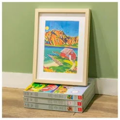 La Petite Épicerie Kit de peinture au numéro - Norvège par Nolwenn Studio Multicolore Clearance