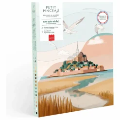 La Petite Épicerie Kit de peinture au numéro - Mont Saint-Michel par La Petite Epicerie
