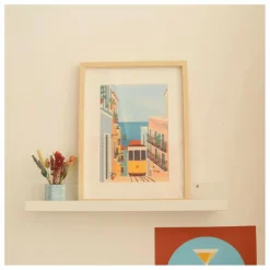 La Petite Épicerie Kit de peinture au numéro - Lisbon Tram par Vero Illustrates Multicolore Sale