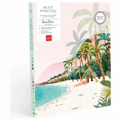 La Petite Épicerie Kit de peinture au numéro - Bora Bora par Tania Garcia