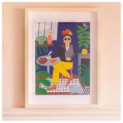 La Petite Épicerie Kit de peinture au numéro - La Fille aux Chats