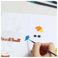 La Petite Épicerie Kit de peinture au numéro - La Fille aux Chats