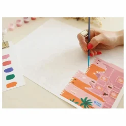 La Petite Épicerie Kit de peinture au numéro - Maroc par Mona Mai Multicolore Discount
