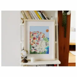 La Petite Épicerie Kit de peinture au numéro - Cinque terre par Kenzie Elston Multicolore Outlet