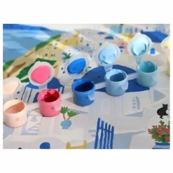 La Petite Épicerie Kit de peinture au numéro - Santorini par Maja Tomljanovic