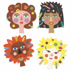 Djeco Kit de stickers Coiffeur