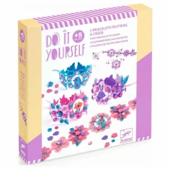 Djeco Kit DIY - Bracelets en feutrine à créer Multicolore Online
