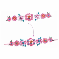 Djeco Kit DIY - Bracelets en feutrine à créer Multicolore Online