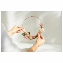 La Petite Épicerie Loisirs Créatifs|Kit DIY - Ma couronne de fleurs séchées
