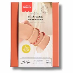 La Petite Épicerie Kit DIY - Mes bracelets Kumihimo Terracotta