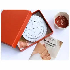 La Petite Épicerie Kit DIY - Mes bracelets Kumihimo Terracotta