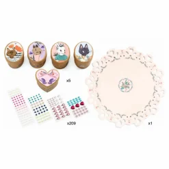 Djeco Kit DIY - Mini-boîtes à créer Multicolore Clearance