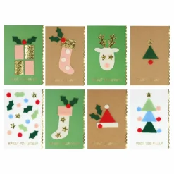 Meri Meri Kit DIY Cartes de vœux Multicolore Sale