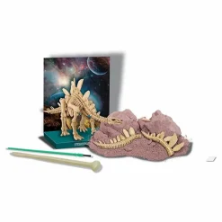 New 4M Kit déterre ton dinosaure Stégosaure Multicolore