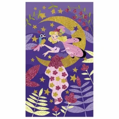 Janod Kit pour dessins pailletés Fées - x Hachette