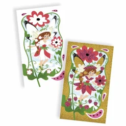 Janod Kit pour dessins pailletés Fées - x Hachette