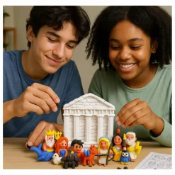 Patacréer Kit pâte à modeler autodurcissante Mon Acropole Manga