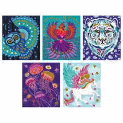 Janod Kit sables phosphorescents et paillettes - x Hachette