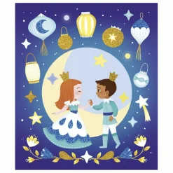 Janod Kit sables phosphorescents et paillettes Nuit Féerique - x Hachette