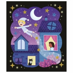 Janod Kit sables phosphorescents et paillettes Nuit Féerique - x Hachette