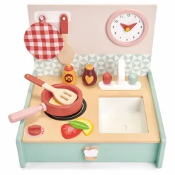 Tender Leaf Toys Kitchenette et ses accessoires en bois