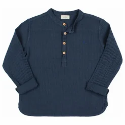 Clearance Búho Kurta Gaze de Coton | Bleu marine