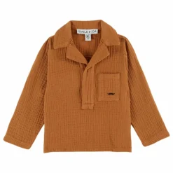 Emile et Ida Kurta Gaze de Coton | Caramel New