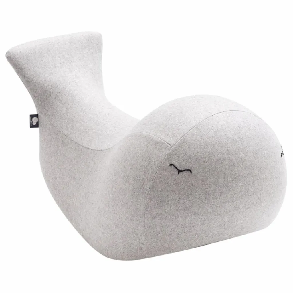 Bada & Bou La Baleine à bascule | Gris New