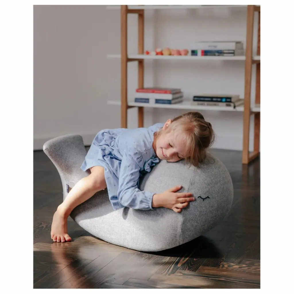 Bada & Bou La Baleine à bascule | Gris New