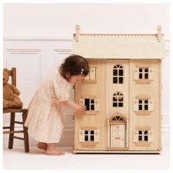 Best Le Toy Van La grande maison de poupée Bois clair