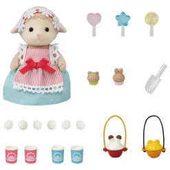 Sylvanian Families La maman mouton et son stand de popcorn