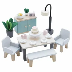 Le Toy Van Maisons De Poupées|La Salle à Manger de Daisy Lane