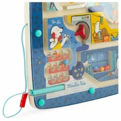 Moulin Roty Labyrinthe magnétique Puce & Pilou | Bleu Outlet