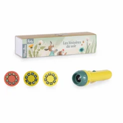 Moulin Roty Lampe à histoire Trois petits lapins