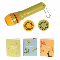 Moulin Roty Jeux High-Tech|Lampe à histoires avec 3 minis livres